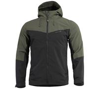 Pentagon Monlite Jacket Breathable Mens Waterproof Lightweight DWR RAL7013 Black