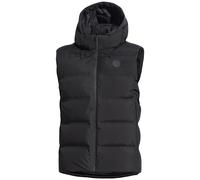 Pentagon Omega Down Vest Mens Puffer Gilet Hooded Water-Repellent Black