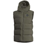 Pentagon Omega Down Vest Mens Puffer Gilet Hooded Water-Repellent RAL 7013