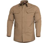 Pentagon Plato Tactical Shirt Mens Long Sleeve Work Special Ops Security Coyote