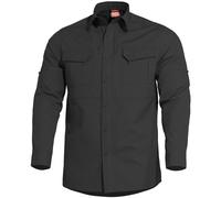 Pentagon Plato Tactical Shirt Mens Long Sleeve Military Combat Airsoft Black