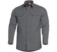 Pentagon Plato Tactical Shirt Mens Long Sleeve Police Law Enforcement Wolf Grey