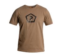 Pentagon Shape T-Shirt - Coyote