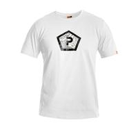 Pentagon Shape T-Shirt - White