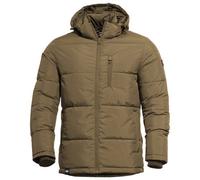 Pentagon Taurus Puffer Jacket Mens Winter Coat Water Resistant Hood Coyote