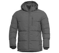 Pentagon Taurus Puffer Jacket Mens Winter Coat Water Resistant Hood Cinder Grey