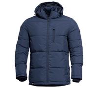 Pentagon Taurus Puffer Jacket Mens Winter Coat Water Resistant Hood RAF Blue