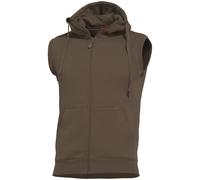 Pentagon Thespis Sweater Vest Mens Sleeveless Hoodie Layer Jacket Terra Brown