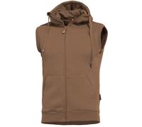 PENTAGON THESPIS SWEATER VEST MID LAYER HOODIE MENS SLEEVELESS JACKET COYOTE