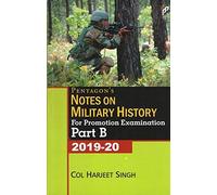 Pentagonâ€™s Notes on Military History for Promotion Examination Part-B 2019-20