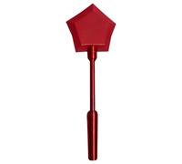 Pentagonal Contactless Payment Wand, Red 3D Printed NFC Card Kit Shell Model Figure Toy, PLA Material, 14.37 x 6.46 x 1.10 in, for Quick Checkout at Various Locations, Trending Viral