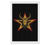 Pentagram Baphomet Goat Demon Funny Adult Diamond Art Painting Kits Personalised Drill Craft Picture Wall Decor