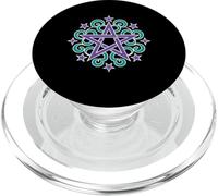 Pentagram Mandala Celtic Swirl Wiccan Pagan PopSockets PopGrip for MagSafe