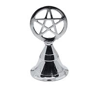 Pentagram Silver Bell Wiccan Supplies Pagan Gift Ritual Altar