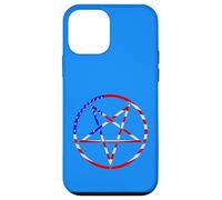 pentagram star american flag patriotic red white blue stars Case for iPhone 12 mini