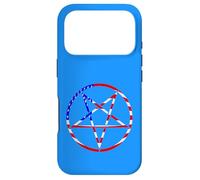 pentagram star american flag patriotic red white blue stars Case for iPhone 17 Pro