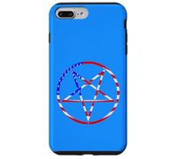 pentagram star american flag patriotic red white blue stars Case for iPhone 7 Plus/8 Plus
