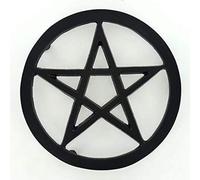 Pentagram Trivet Aluminium Homeware Pans Potholder Cooling Surface Protector Mythical Kitchen Worktop W21cm