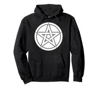 Pentagram Wicca Spirit over Matter Gothic Culture Witchcraft Pullover Hoodie