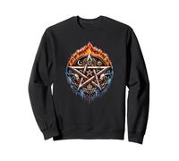 Pentagram Wicca symbol, witch, witchcraft, occultist, magic Sweatshirt