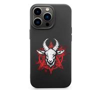 Pentagram with Demon Baphomet Satanic Goat Cell Phone Basic Cases Classic Protection Compatible with iPhone 13 Mini/13/13 Pro/13 Pro Max