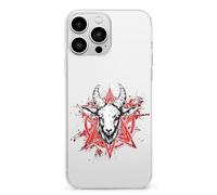 Pentagram with Demon Baphomet Satanic Goat Cell Phone Basic Cases Classic Protection Compatible with iPhone 13 Mini/13/13 Pro/13 Pro Max