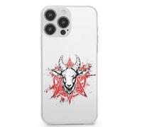 Pentagram with Demon Baphomet Satanic Goat Cell Phone Basic Cases Classic Protection Compatible with iPhone 13 Mini/13/13 Pro/13 Pro Max