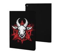 Pentagram with Demon Baphomet Satanic Goat Compatible with iPad Protective Case ipad 2019/2020/2021(10.2in)