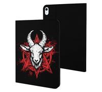 Pentagram with Demon Baphomet Satanic Goat Compatible with iPad Protective Case ipad Air5/air4 (10.9in) /ipad Pro 2018(11in)