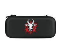Pentagram with Satanic Goat Portable Storage Bag Compatible with Switch Carrying Case Protector Bags with 15 Games Accessories