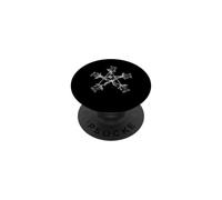 Pentagram with the 5 Elements Gothic Occult Witchcraft Witch PopSockets Adhesive PopGrip