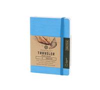 Pentalic Traveler Pocket Journal Sketch, 6" x 4", Bright Blue