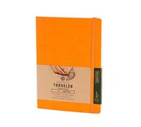 Pentalic Traveler Pocket Journal Sketch, 8" x 6", Orange