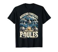 Pentanque Weekend Forecast Boules T-Shirt