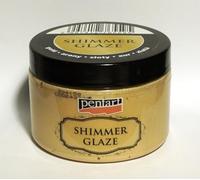 Pentart Shimmer Glaze 150 ml Gold, ONE