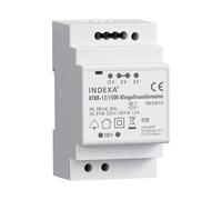 PENTATECH 32126 Bell Transformer 8/12V AC TS35 DIN Rail PTC Fuse