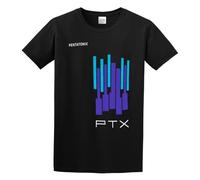 Pentatonix PTX Volume 2 Men's Funny T-Shirt 100% Cotton Tee Size XXL Black