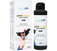 Pentausa All In One Paint - Waterproof Multi Surface Paint For Bathroom, Tile, Wet Surfaces, Kitchen Cabinet, Wood - Matte (Black)