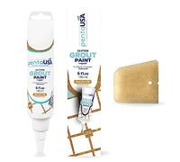 PentaUSA Grout - Gold Glitter Grout for Tiles, Ready Mixed Grout, Golden Colour, Shiny Grouting Set with Floater (180 ml)