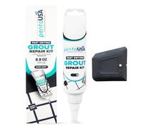 PentaUSA Grout Reviver - Ready Mixed Grout, Tile Adhesive, Fast Drying, No Sealer Required, Perfect for Bathroom, Shower and Kitchen + Mould Protection - 250gr (Dark Grey)
