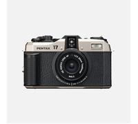 Pentax 17 Compact film camera 35 mm Black. Silver