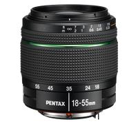 Pentax Ricoh 18-55mm F3.5-5.6 AL WR Weather Resistant Zoom Lens Black: White Box