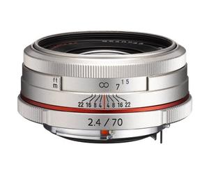 Pentax HD DA Limited 70mm F2.4 Lens - Silver