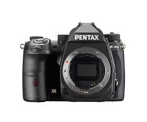 Pentax K-3 Mark III Flagship APS-C Black Camera - 12fps, Touch Screen LCD, Weather Resistant Magnesium Alloy Body with In-Body 5-Axis Shake Reduction. 1.05x Optical Viewfinder with 100% FOV