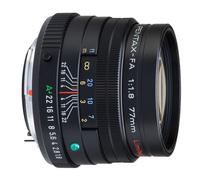 Pentax Ricoh 77mm f/1.8 Limited Prime Lens Black