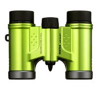 Pentax UD 9 x 21 Compact Binoculars in Vivid Green/Grey + Case & Strap (UK) BNIB
