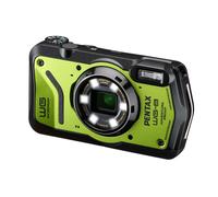 PENTAX WG-8 Green all-weather adventure camera, featuring outstanding waterproof, dustproof, shock-resistant performance, multi-application ring ligh