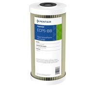 Pentek - 255490-43 ECP5-BB Pleated Cellulose Polyester Filter Cartridge, 9-3/4" x 4-1/2", 5 Microns