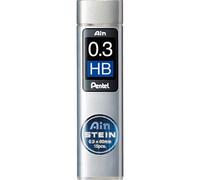 Pentel 0.3 mm HB Ain Stein Refill Lead (Pack of 12)