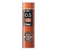 Pentel 0.5 mm 3B Ain Stein Refill Lead (Pack of 12 Tubes, 40 Leads per Tube)
